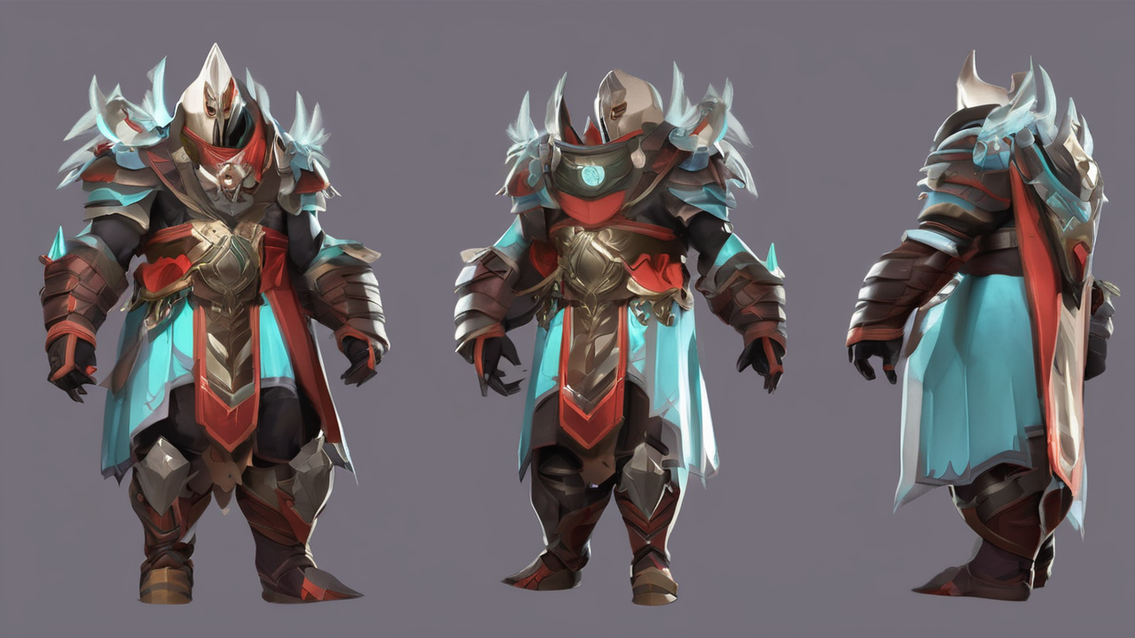 Arcana skin dla bohatera Juggernaut z Dota 2 z efektami świetlnymi i zmienioną animacją