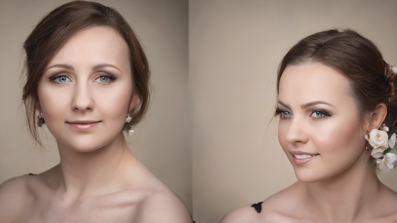 Portret zadowolonej klientki, kobieta w średnim wieku z uśmiechem